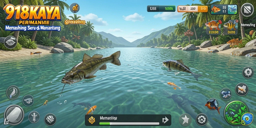 Tampilan antarmuka <strong>918KAYA</strong> yang elegan dengan fungsi memancing yang intuitif.