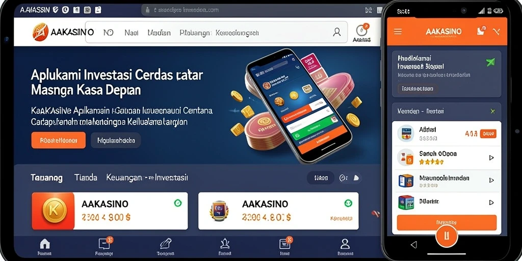 Antarmuka AAKASINO yang modern dan fungsional untuk investasi.