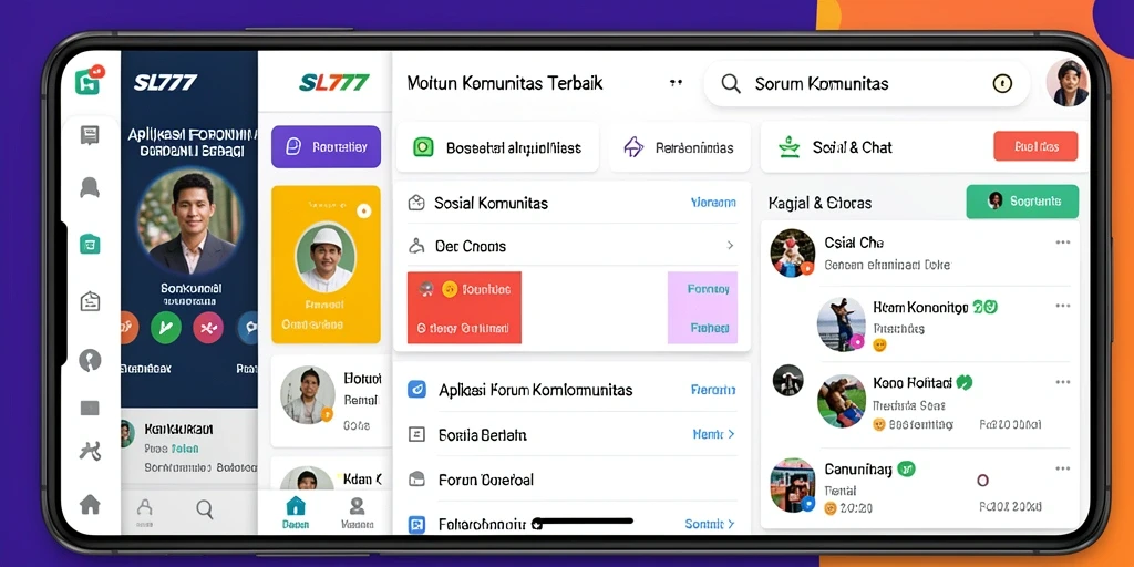 Tampilan antarmuka SL777 yang menarik dan fungsional.