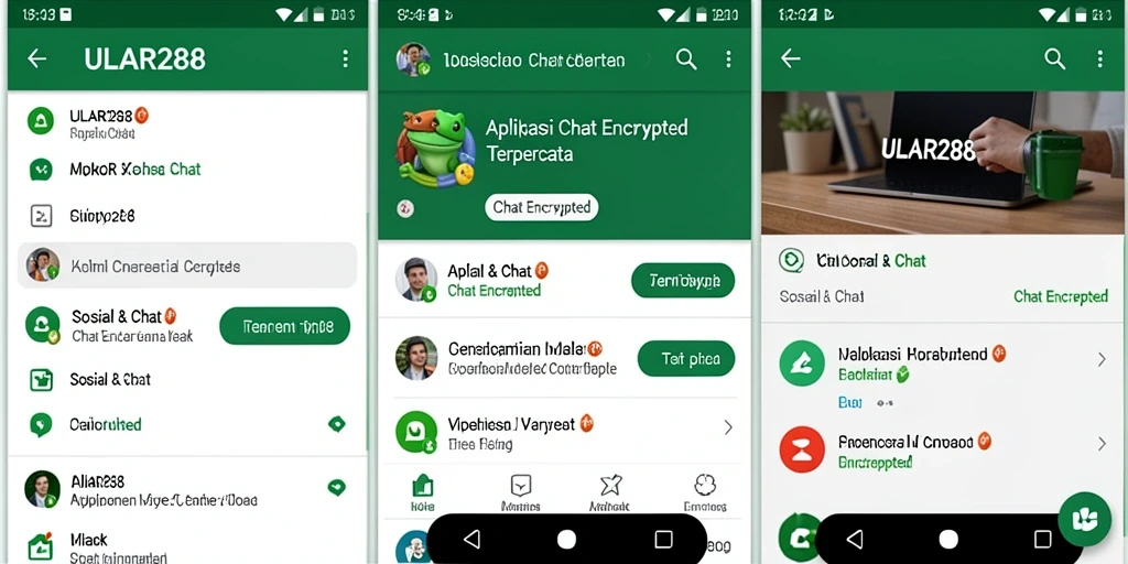 Tampilan antarmuka ULAR288 yang user-friendly dan modern.